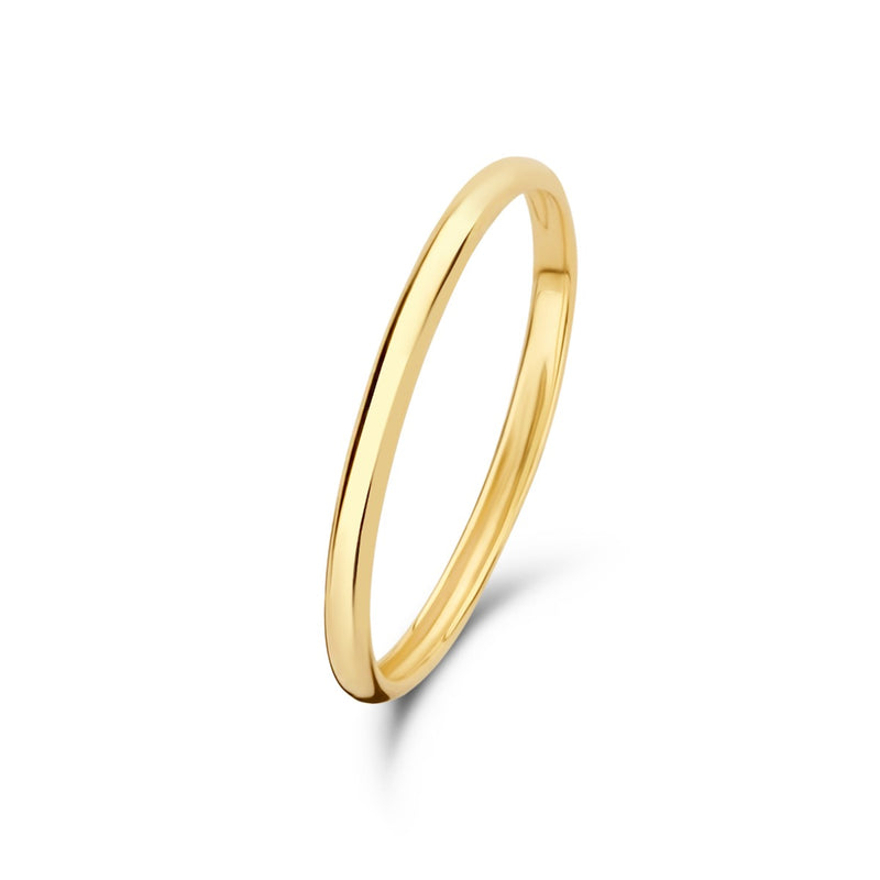 Isabel Bernard Le Marais Solene 14 Carat Golden stacking Ring IB330077-52 (size: 52)-zoom-