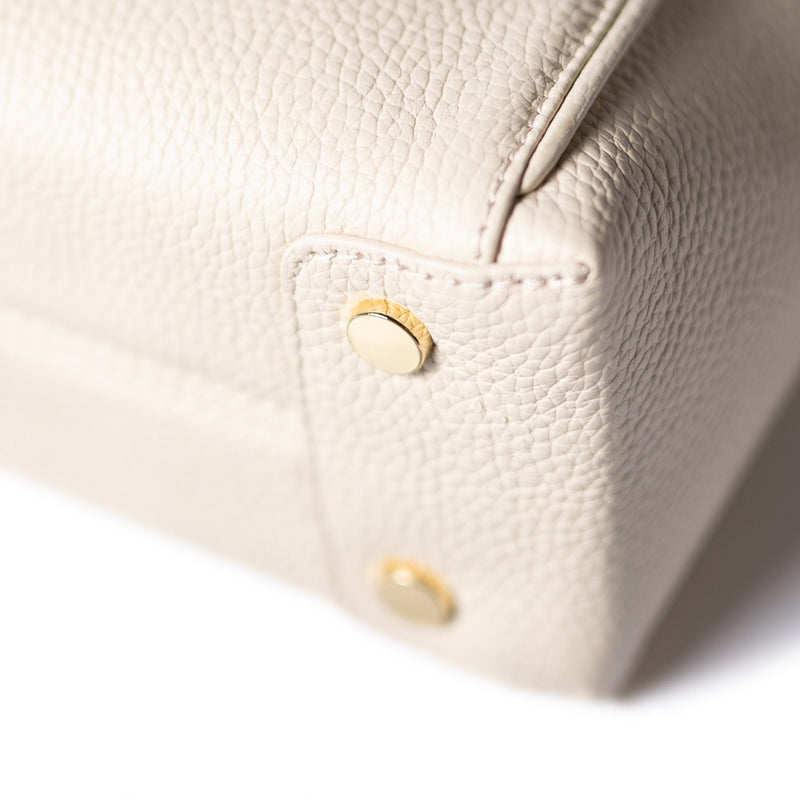 Isabel Bernard Honoré Cloe Mini Cream Calfskin Leather Handbag IB21124-070-zoom-