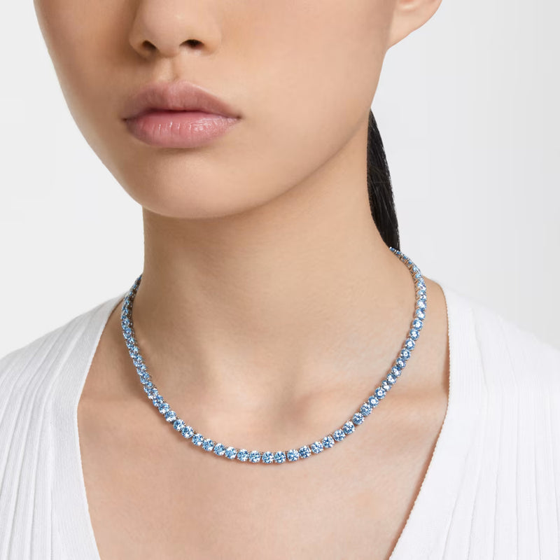 Swarovski Matrix Silver Necklace 5661187-zoom-
