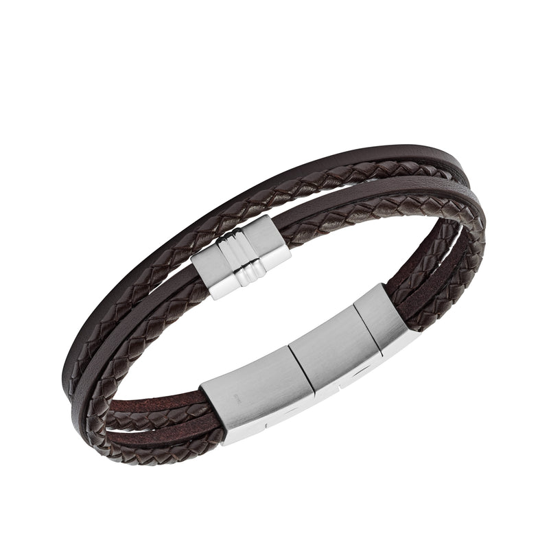 Fossil Vintage Brown Bracelet JF02934040-zoom-