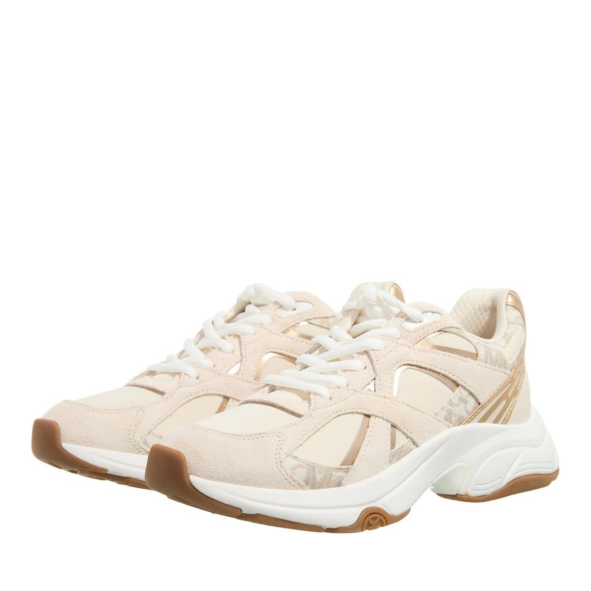 Michael Kors Bruine Leren Sneakers 2001-A0415360_37