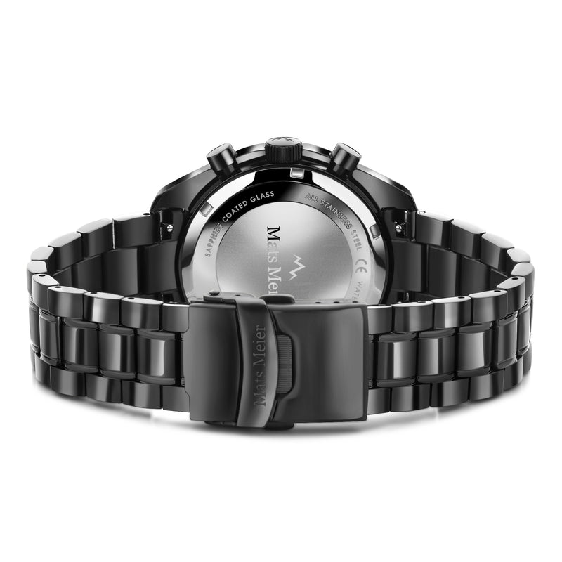 Mats Meier Arosa Racing Chronograph Men'sWatch Black MM50016-zoom-