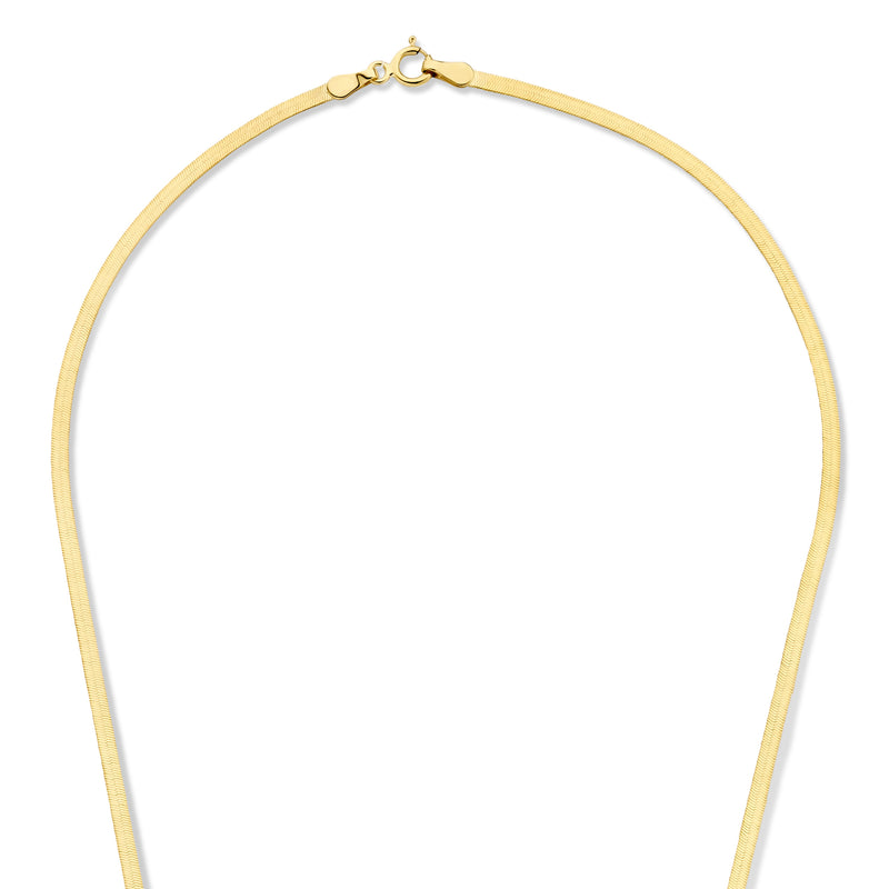 Isabel Bernard Aidee Leontine 14 Carat Golden Necklace IB340110-zoom-