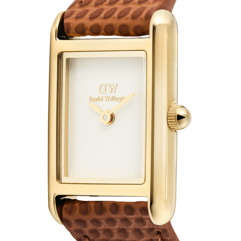 Daniel Wellington Bound Mini Light Brown Lizard Women's Watch DW00100905-zoom-