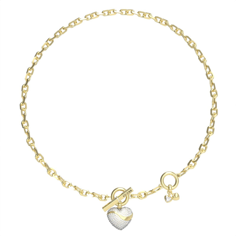 GUESS In My Heart Gold Necklace JUBN04494JWYGT-U-zoom-