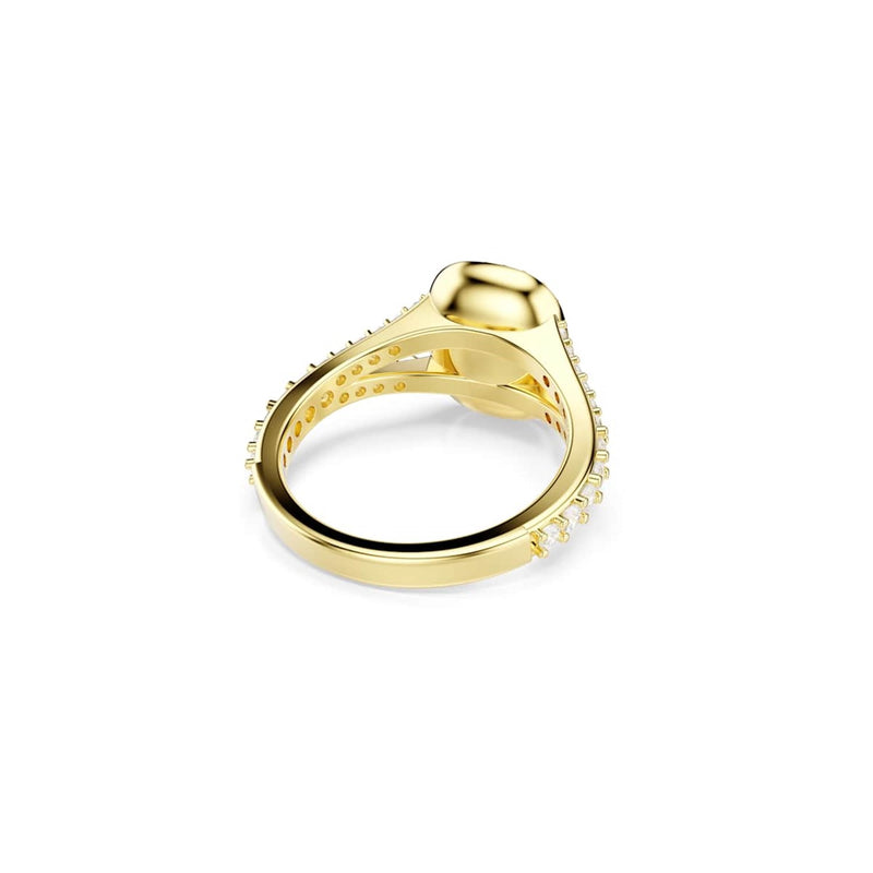 Swarovski Una Angelic Cushion Gold-Tone Ring 5762630-zoom-