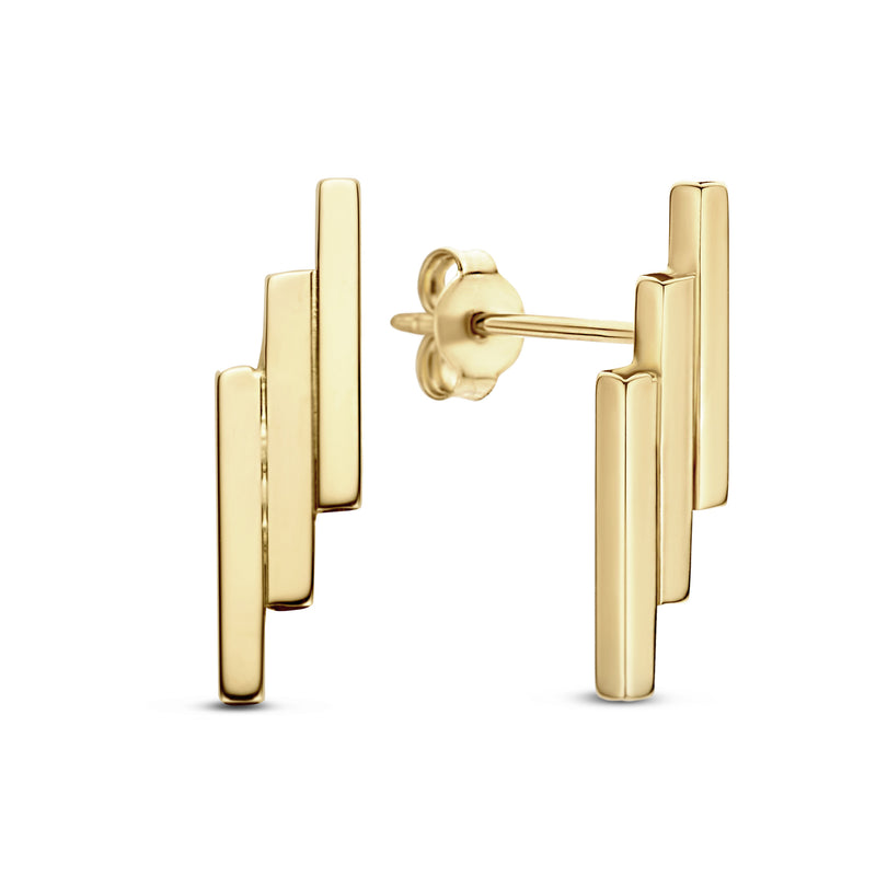 Isabel Bernard Le Marais Rosalie 14 Carat Golden Ear Studs IB360217-zoom-