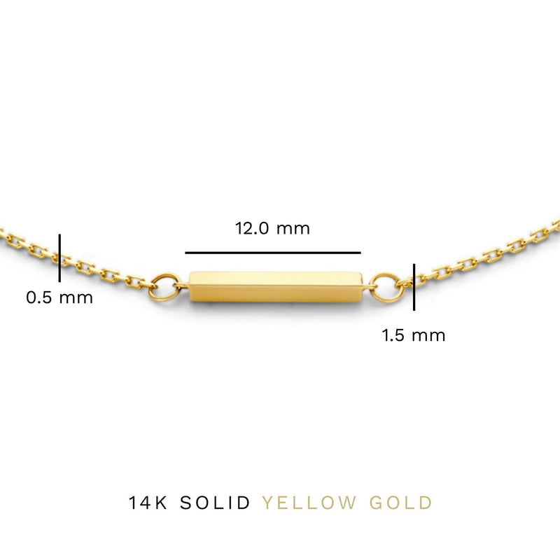 Isabel Bernard Le Marais Rosalie 14 Carat Golden Bracelet IB320130-zoom-