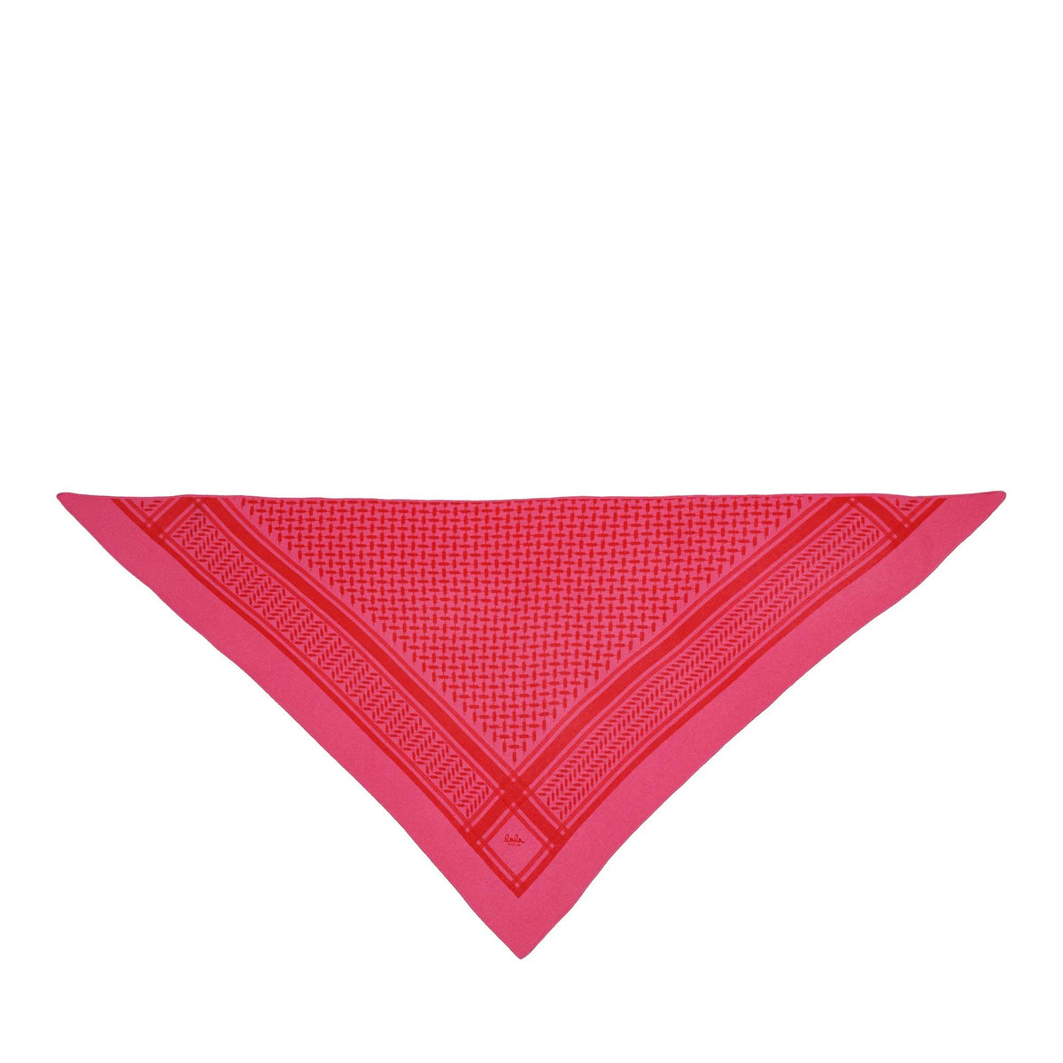 Lala Berlin Pink Cashmere Scarf 2001-A0533930
