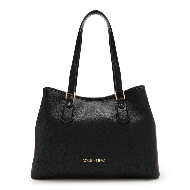 Valentino Bags Brixton Black Shoulder Bag VBS7LX01NERO-zoom-