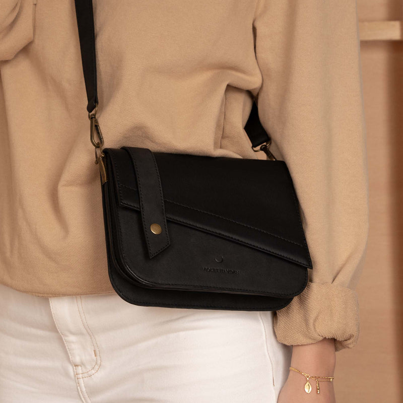 Violet Hamden Essential Bag Black Crossbody bag VH22017-zoom-