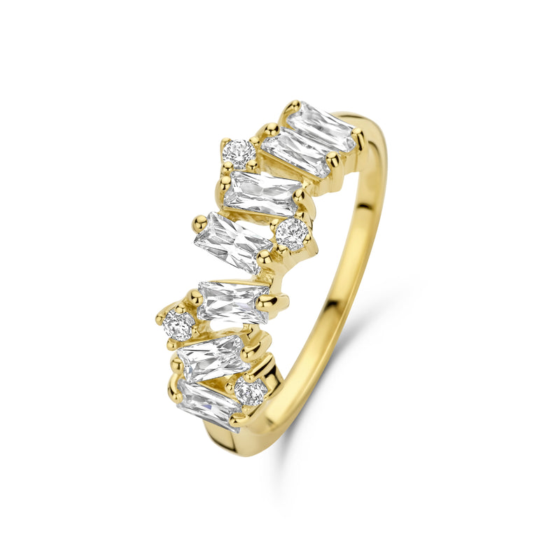 Parte Di Me Santa Maria della Base 925 sterling Silver gold plated Ring PDM33038-60-zoom-