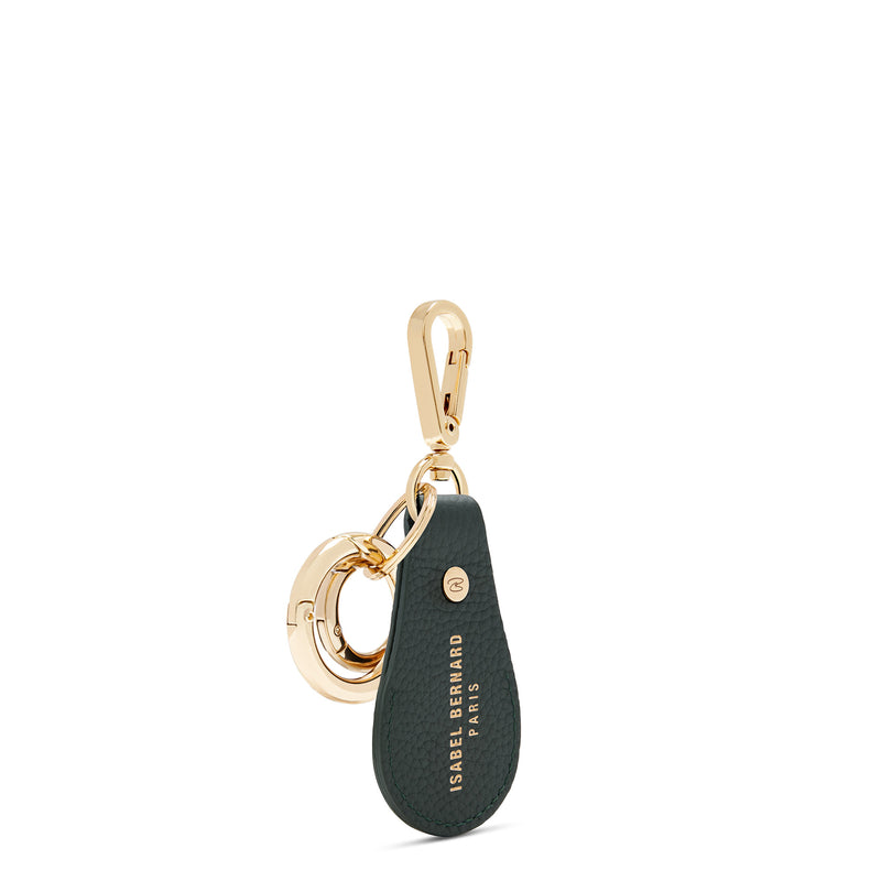 Isabel Bernard Honoré Filou Green Calfskin Airtag Key Pendant IB66000-061-zoom-