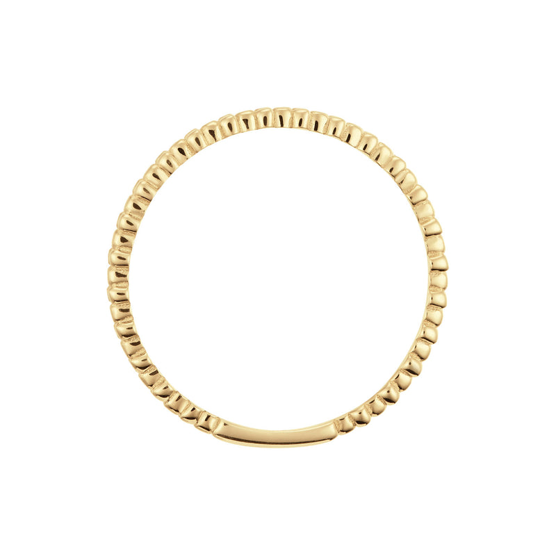 Jackie Gold Caviar 14 Karat Gold Ring 585 JKR25.526-52-zoom-