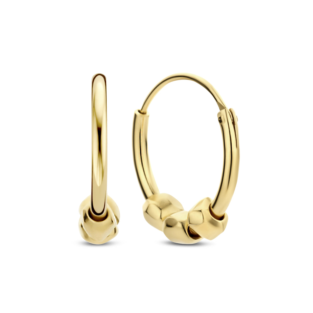Violet Hamden Sisterhood Feminine 925 sterling Silver Gold-coloured Hoop Earrings VH360023