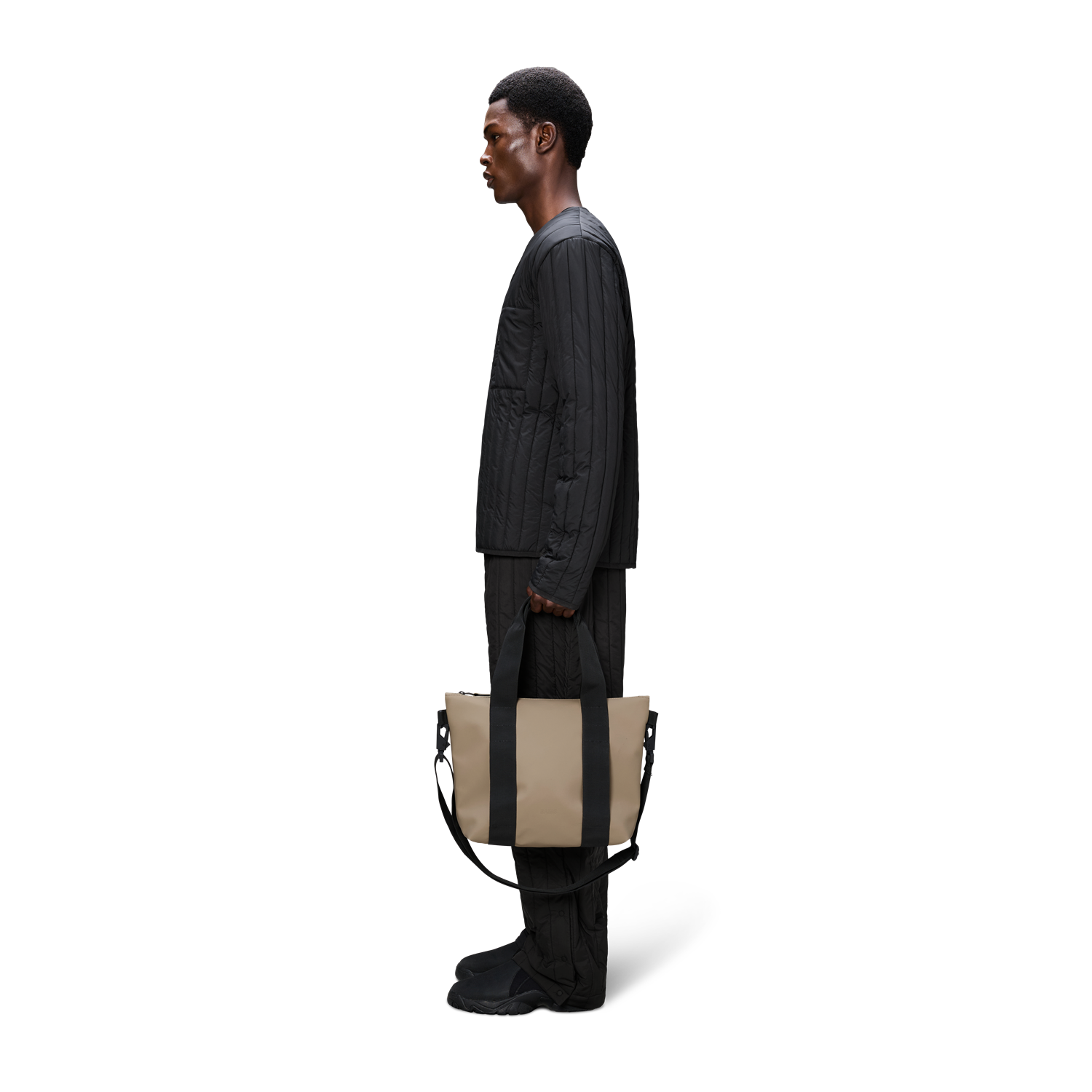 Rains Beige Shopper Micro R14180-133