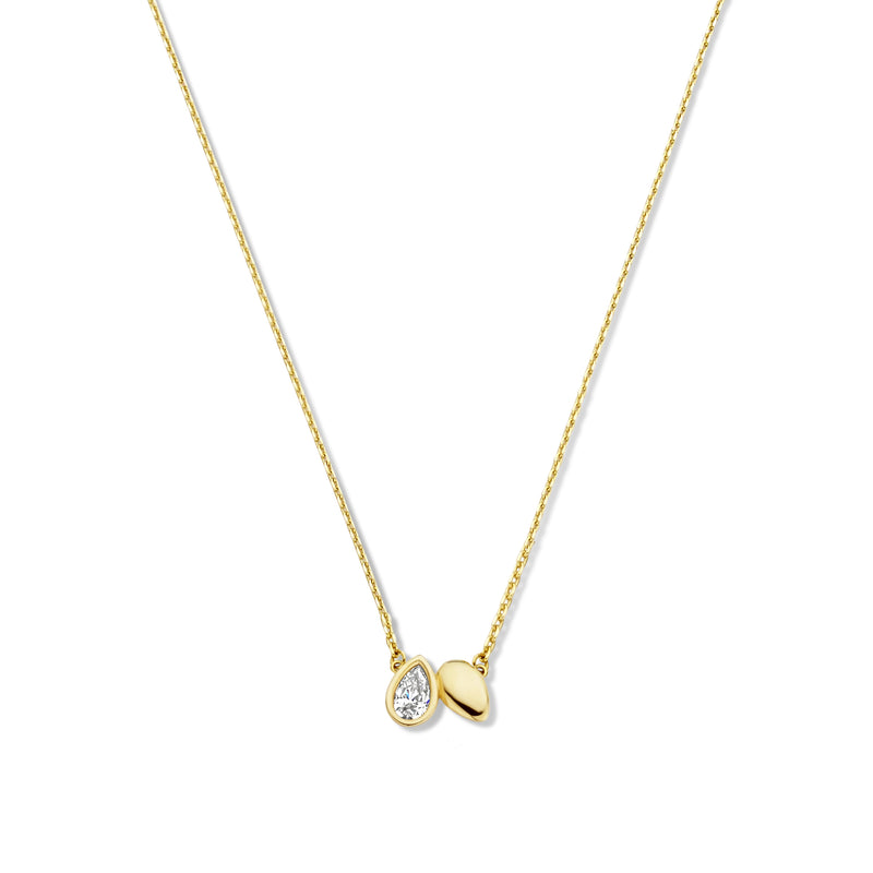 Beloro Jewels Monte Napoleone Natalia 9 carat gold Necklace BO340015-zoom-