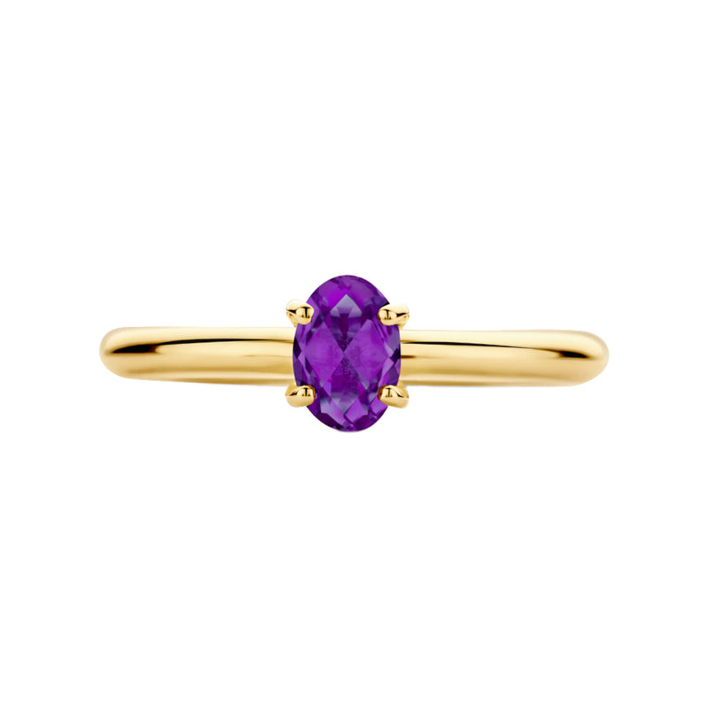 Blush 14 Carat Gold Ring 1242YAM/58-zoom-