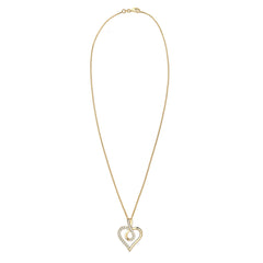 Elli 925 Sterling Silver Necklace with Zirconia 2004-BF-0007654-001