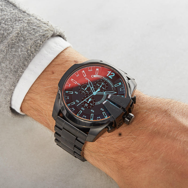 Diesel Mega Chief Grey Watch DZ4318-zoom-