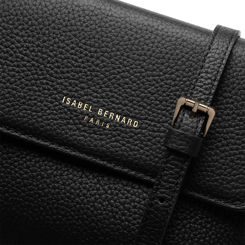 Isabel Bernard Femme Forte Heline Black Handbag IB21107-zoom-