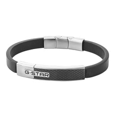 G-Star Mtrx Black Leather Bracelet GSJ.105.03