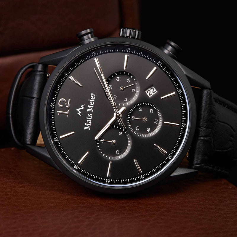 Mats Meier Grand Cornier Chrono Mat Black Watch MM00102-zoom-