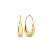 Isabel Bernard Rivoli Maryn 14 Carat Golden Hoop Earrings IB360203