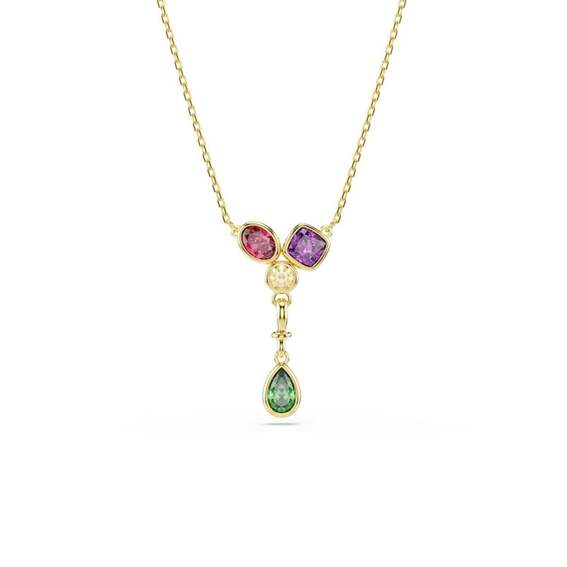 Swarovski Imber Organic Gold-Tone Multicolour Necklace 5753261-zoom-