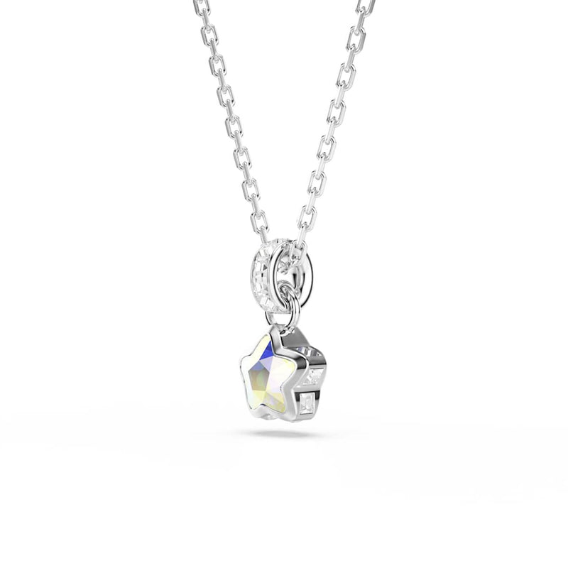 Swarovski Chroma Stars Silver-Tone Necklace 5759678-zoom-