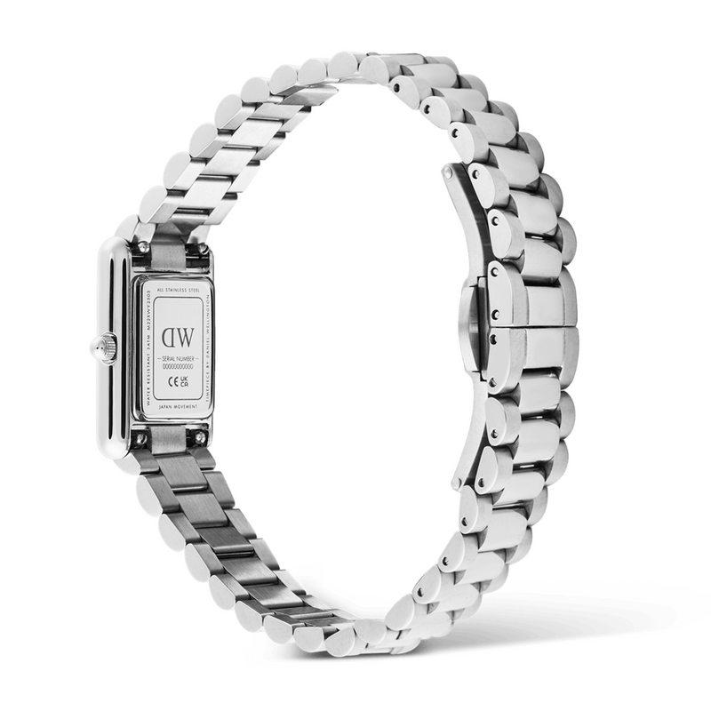 Daniel Wellington Bound Mini 3-Link Silver Women's Watch DW00100930-zoom-