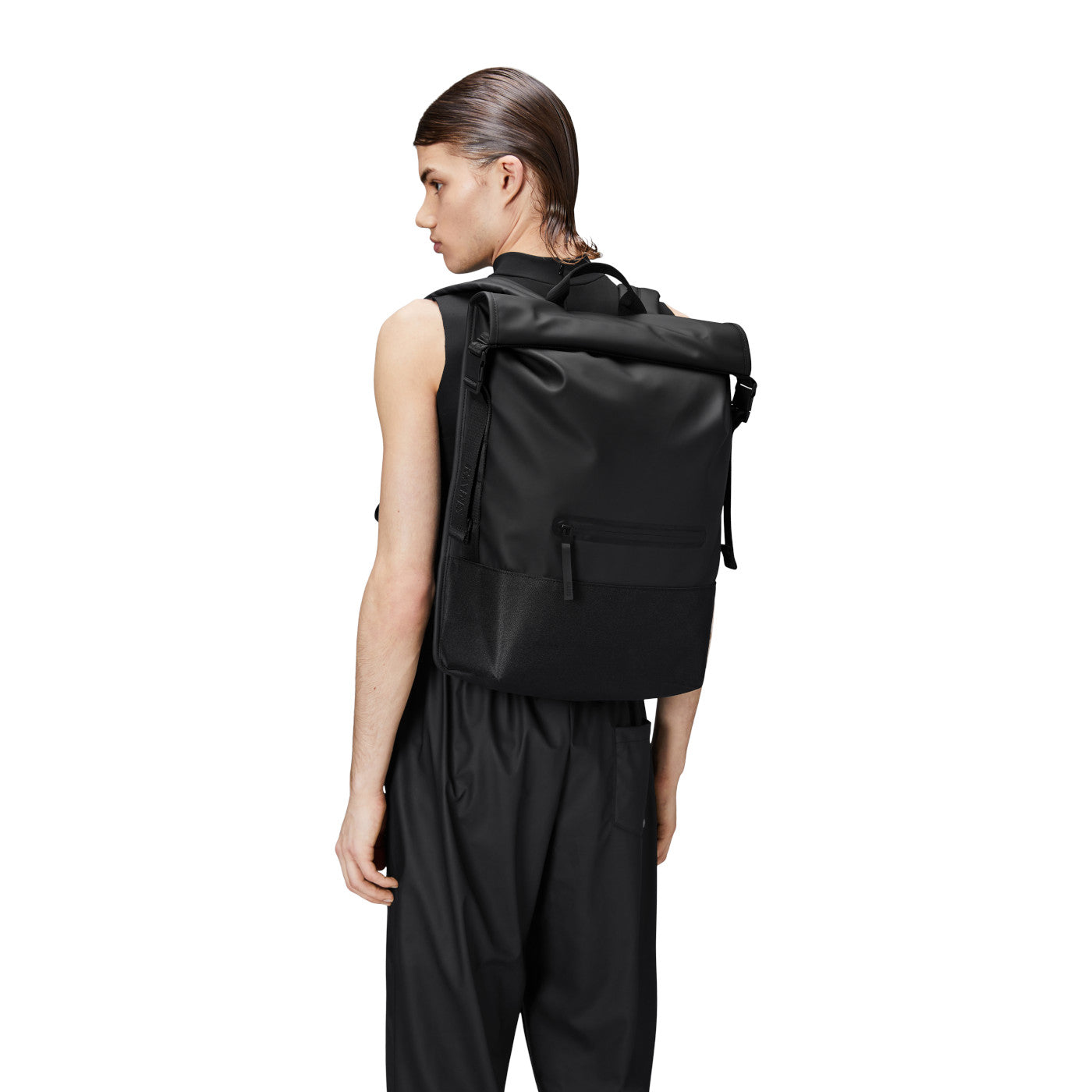 Rains Trail Black Backpack R14320-01