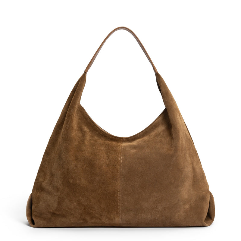 Isabel Bernard Honoré Grace brown suede shoulder bag IB25093-130-zoom-