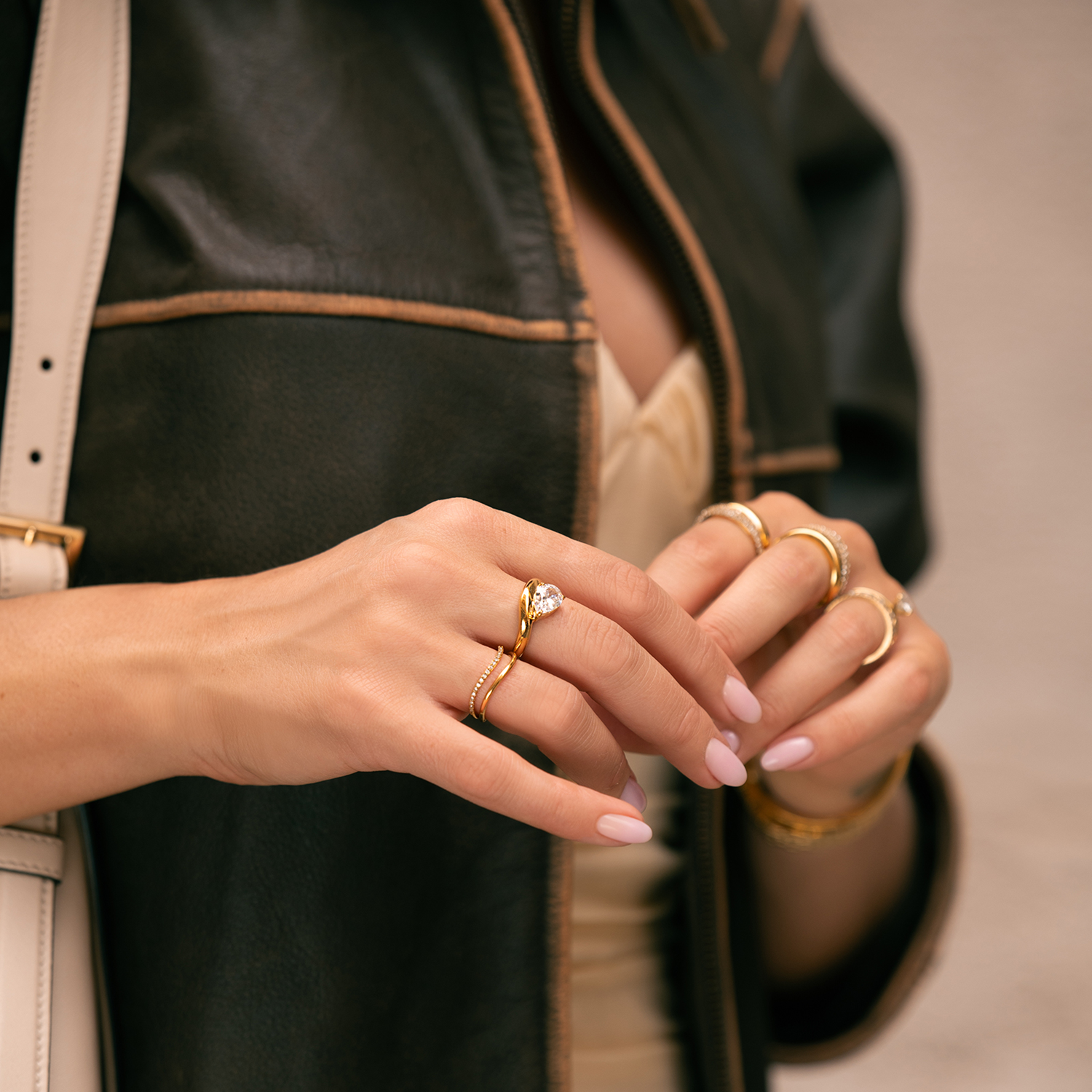 Kenza Lys Gold-coloured MB1711 Ring MB1705