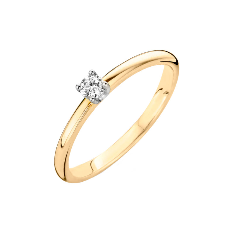 Blush Diamonds 14k Gold Ring with Diamond 1602BDI/50-zoom-