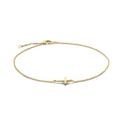 Isabel Bernard Monceau Solange 14 Carat Golden Bracelet IB320064