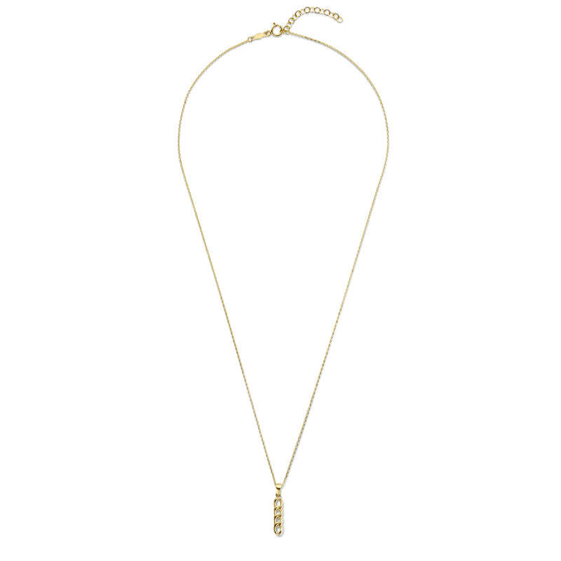 Isabel Bernard Le Marais Règine 14 Carat Golden Necklace IB340147-zoom-