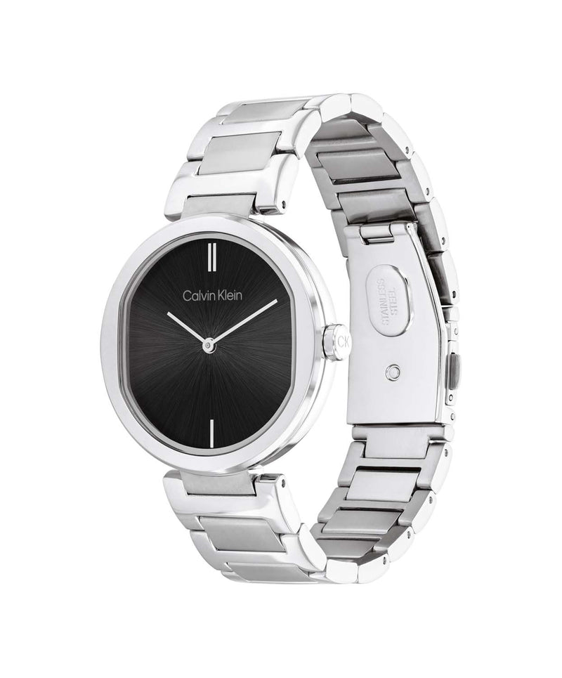 Calvin Klein Sensation Zwart Dames Horloge 2002-CK25200249-zoom-