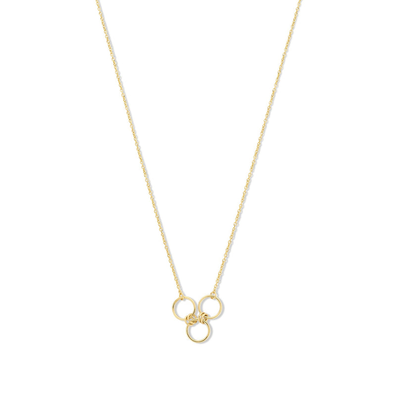 Isabel Bernard Cadeau d'Isabel 14 karat gold necklace and earrings gift set with rings IB90180-zoom-