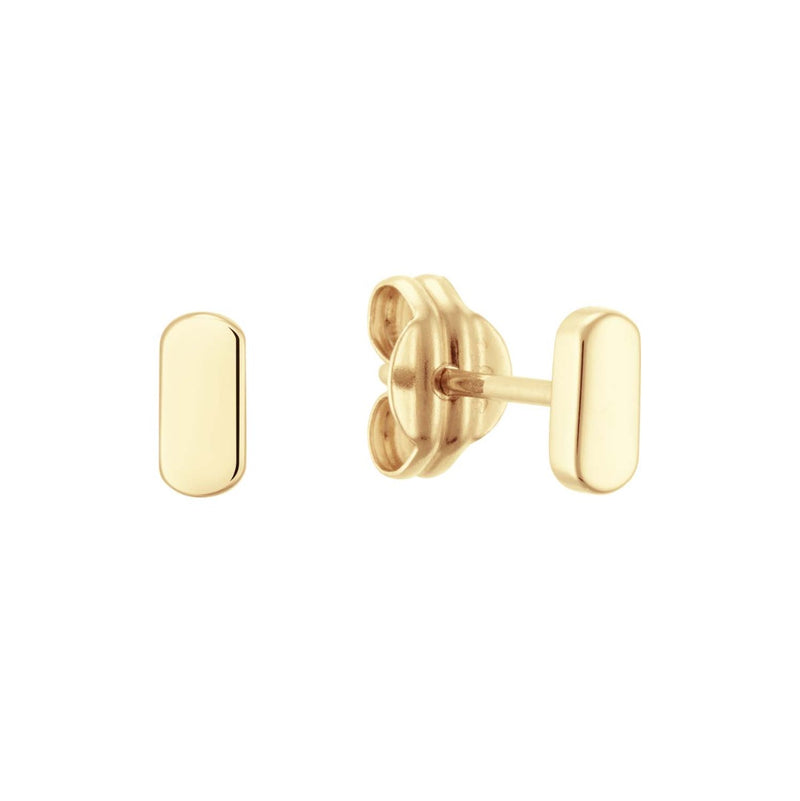 Jackie Gold Vivaldi 14 Karat Gold Ear Studs JKE24.477-zoom-