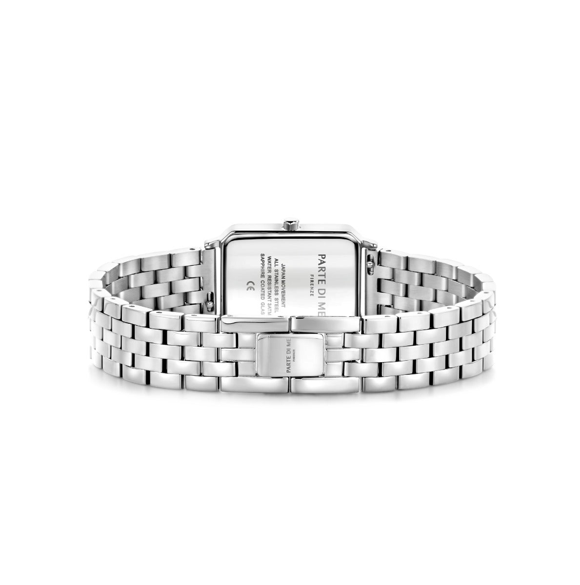 Parte di Me Orologio rectangular ladies watch silver coloured PDM09019
