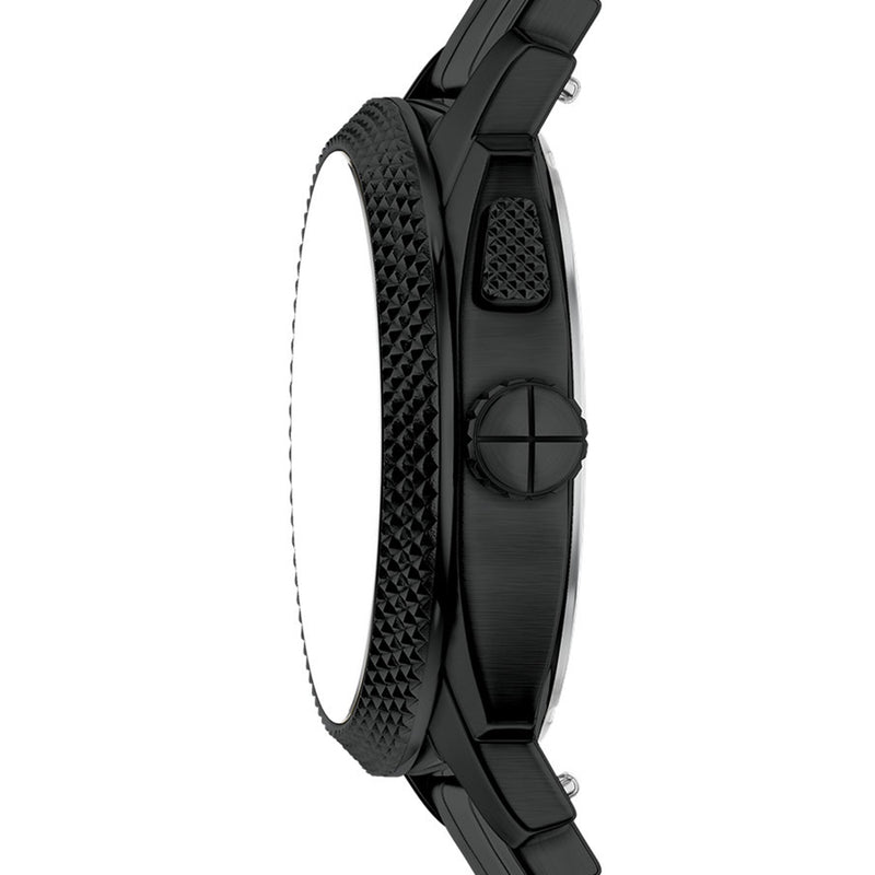 Fossil Machine Big Tic Round Black Dial Watch FS6156-zoom-