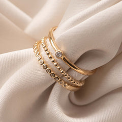 Isabel Bernard Rivoli Aélys 14 Carat Gold Ring IB330070-52 (size: 52)