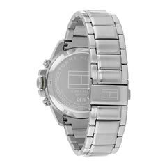 Tommy Hilfiger Jameson Silver and Green Men's Watch TH1792197