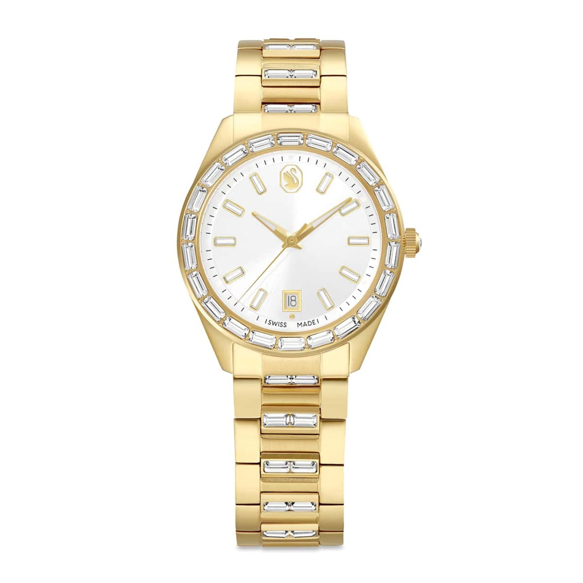 Swarovski Matrix Gold-Tone Watch 5745534