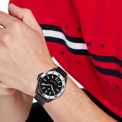 Tommy Hilfiger Logan Black Men's Watch 2002-TH1792014