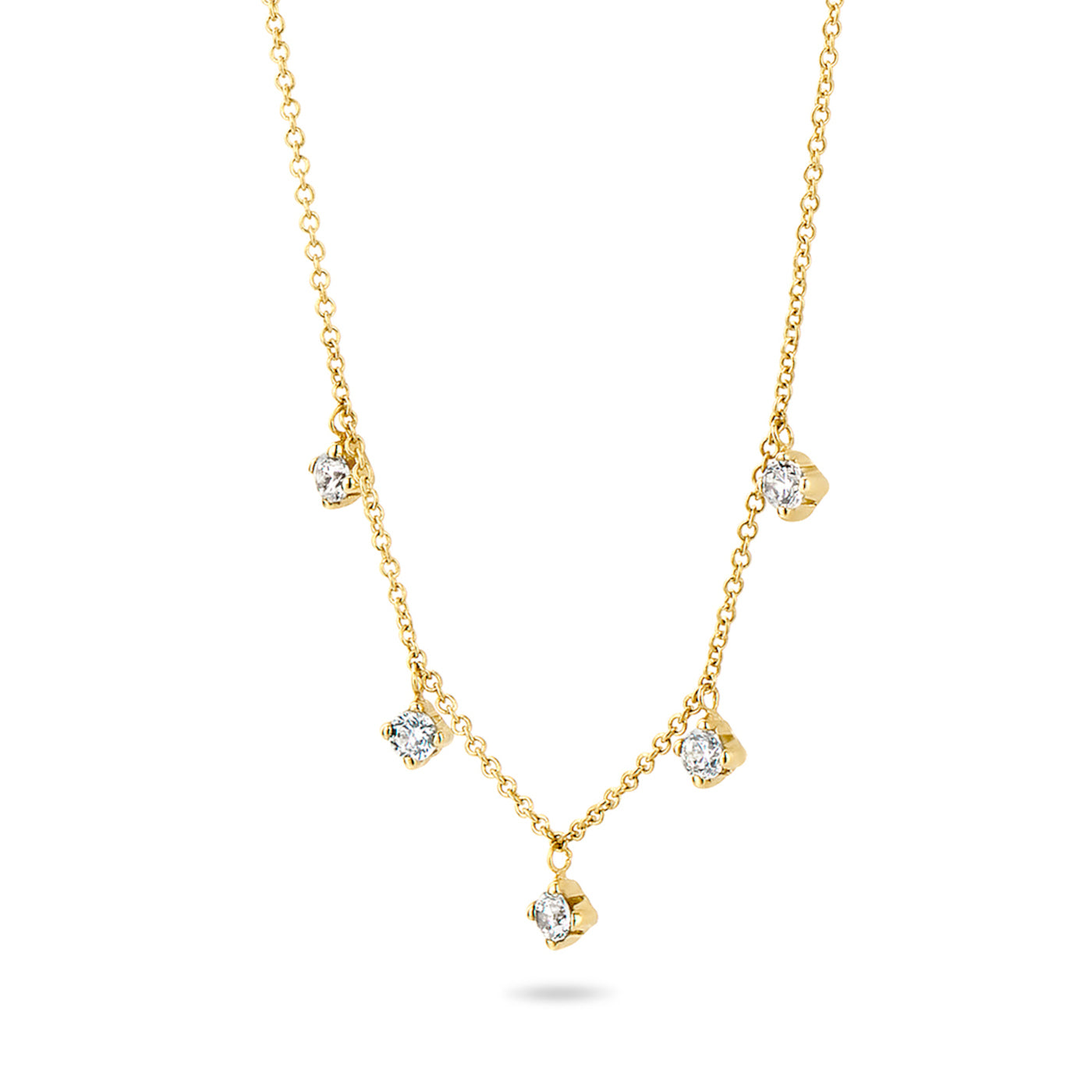 Blush 14 karat gold Necklace 3157YZI