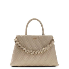 Guess Maxine Light Taupe Girlfriend Handbag HWQG97-33060-LTA