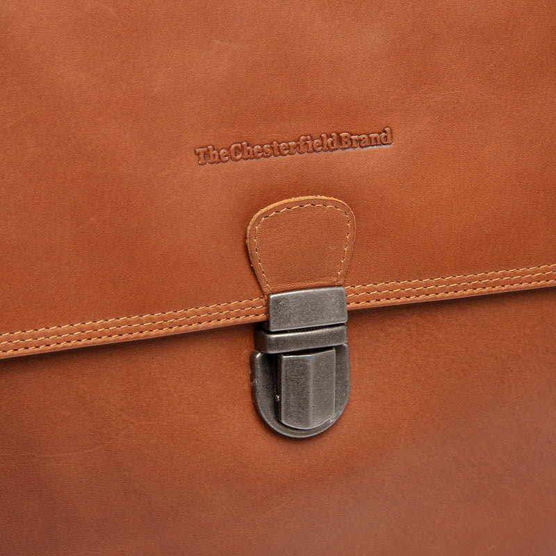 The Chesterfield Brand Angera Leather Cognac Shoulder Bag C48.136431-zoom-