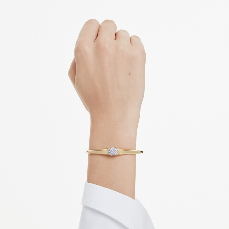 Swarovski Dextera Gold Coloured Bangle 5724598-zoom-
